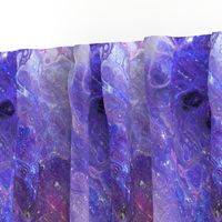 PURPLE XL EVANESCENT MARBLE FLOWER IN THE SKY NEBULA