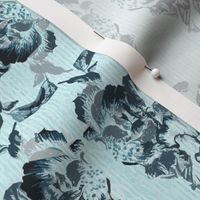 teal_blue_flowers_brocade_pattern_1