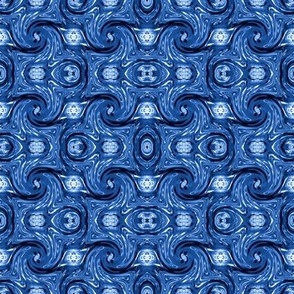 Indigo Swirl 3