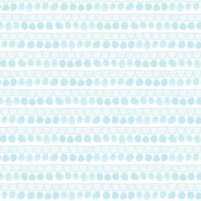 Mini Pom Poms -Light Blue