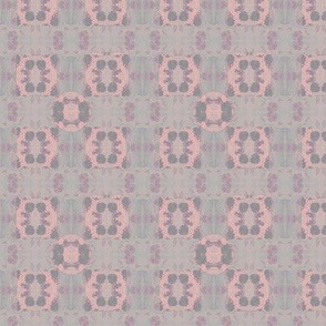 rose and grey damask