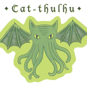 Cat-thulhu plush