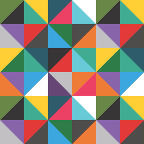 Colourful triangles