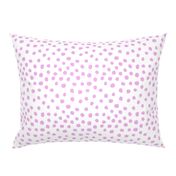 purple dots fabric