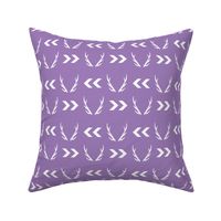 purple antler fabric