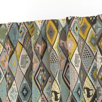 southwestern patchwork rotate