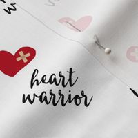 heart warrior || CHD fabric