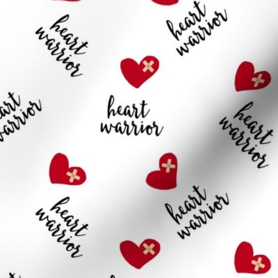 heart warrior || CHD fabric