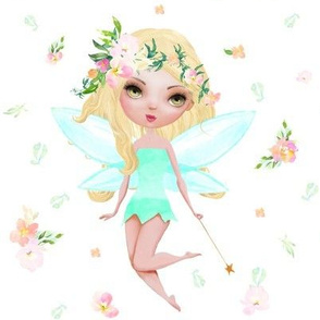 8" Floral Fairy / MIX & MATCH / with Flowers