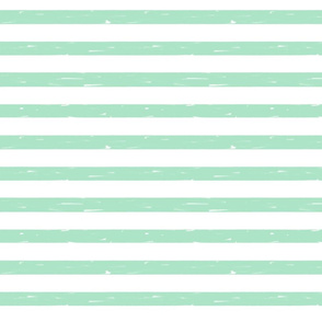 stripe fabric // nursery baby design baby girl fabric - mint