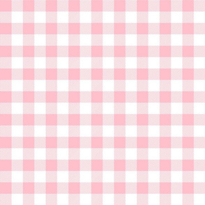 gingham fabric // buffalo plaid design nursery baby design - pink