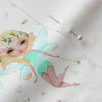 4" Floral Fairy / Mix & Match / with Flowers