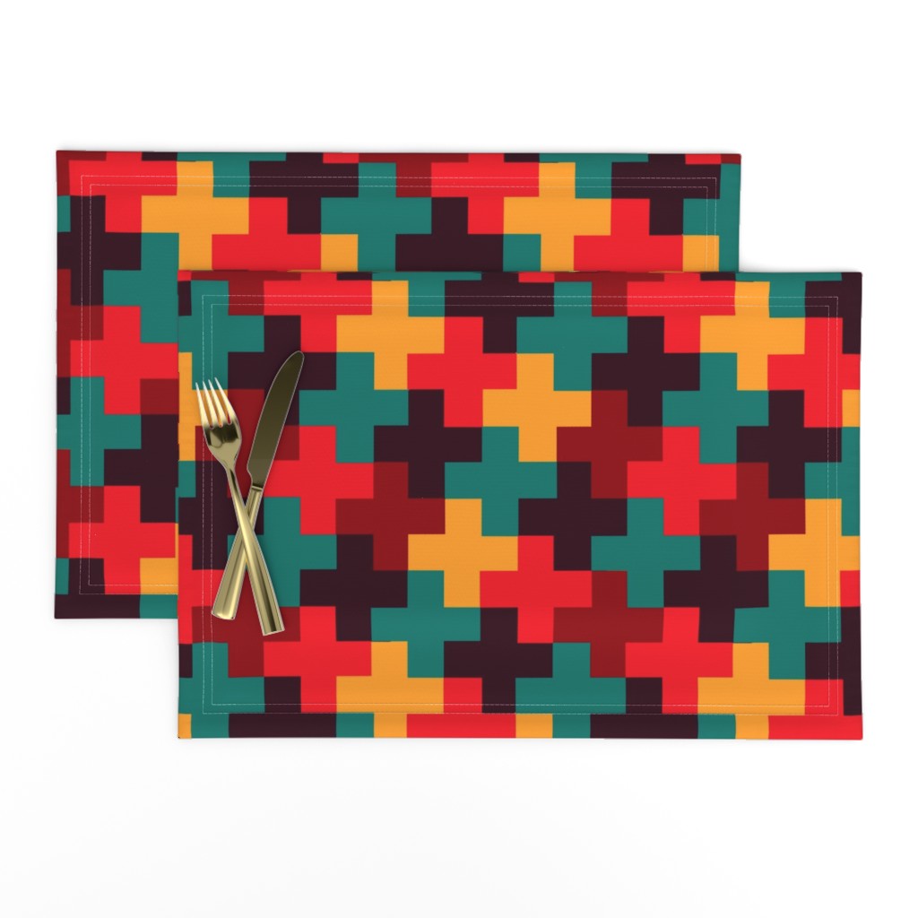 Jamaican Multicolour Crosses by Cheerful Madness!!