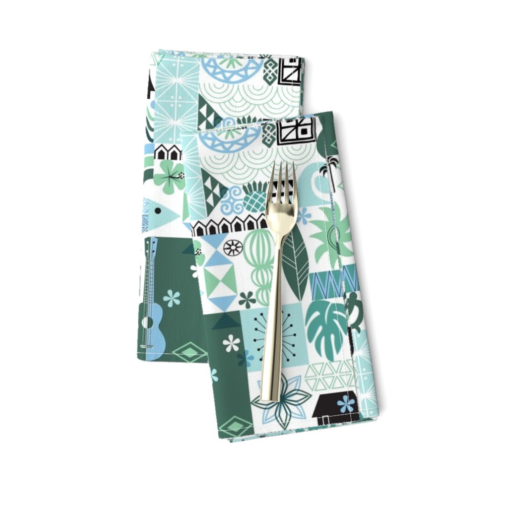 na paila* (Blue and Green) || vintage hawaiian