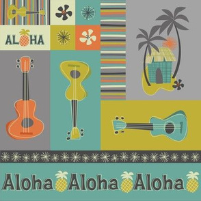 Ukulele Aloha: Crafty Patches