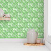 Bleeding_heart_green_bunch_leaves_seamless_double_leaves_inverse