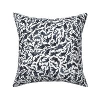 Orca or Killer Whale pattern Fabric | Spoonflower