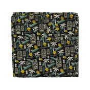 Island Tiki - Black Large