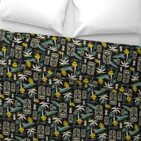 Island Tiki - Black Large