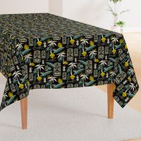 Island Tiki - Black Large