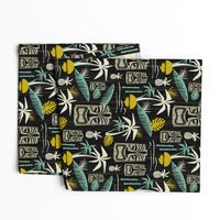 Island Tiki - Black Large