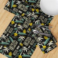 Island Tiki - Black Large