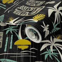 Island Tiki - Black Large