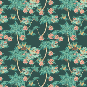 hawaii pattern dark