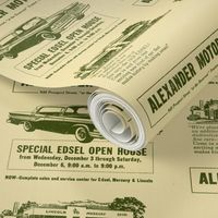 Alexander Motors 1959 Edsel advertisement Trenton NJ