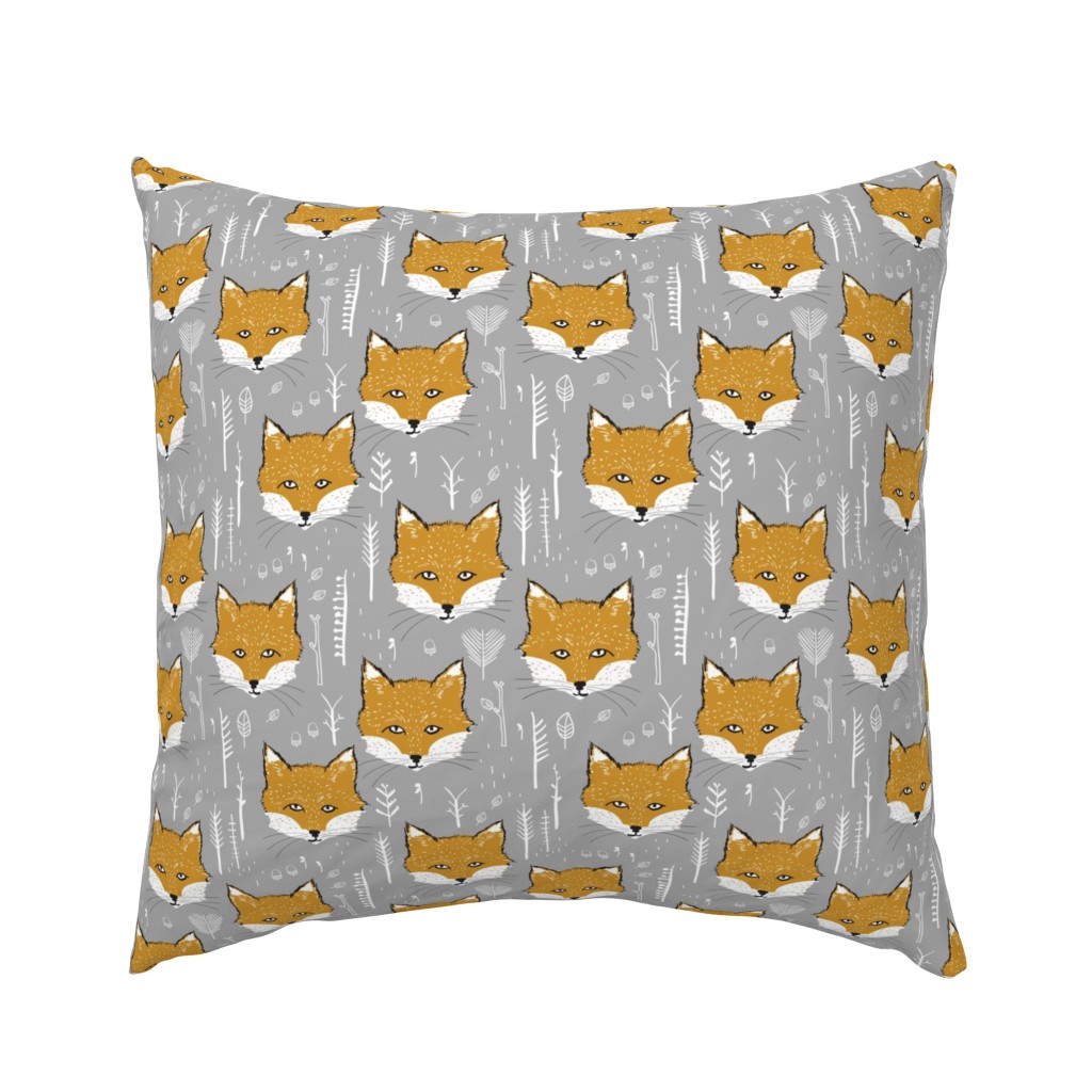 Foxy Forest (mustard/silver)