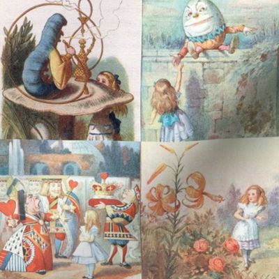 Alice in Wonderland and Through the Looking Glass Scenes