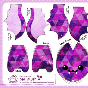 Cut & Sew Triangle Bat Plush