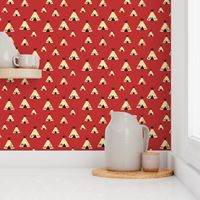 Teepees - Red