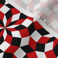06517555 : SC3Vrhomb : red + white + black