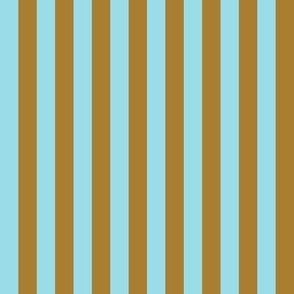 Sand and Sky Stripes - half inch  stripes