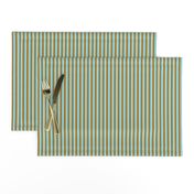 Narrow Earth and Sky Stripes in Sky Blue and Sandy Tan - quarter inch stripes