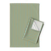 Narrow Earth and Sky Stripes in Sky Blue and Sandy Tan - quarter inch stripes