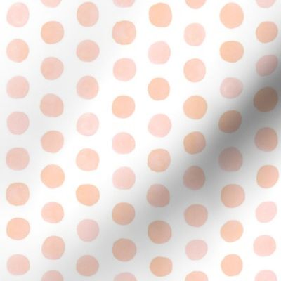 Watercolor Dots - Blush