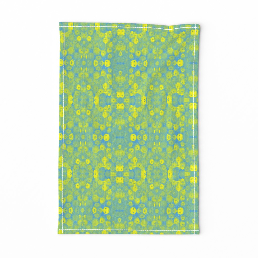 Faded Lemon and Lime Flowers