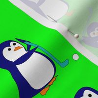 penguin golf green