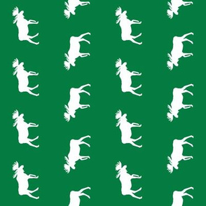 moose fabric baby nursery canada moose hunting hunter woodland green