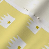 Little Gold Star Crown Solid Yellow