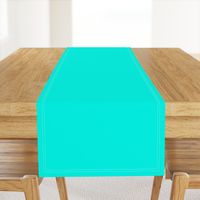 Turquoise Tropical Solid Colour