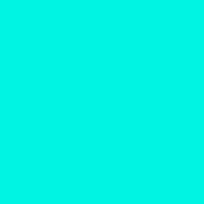 Turquoise Tropical Solid Colour