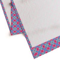 Patriotic Double Diamond Quilt-like