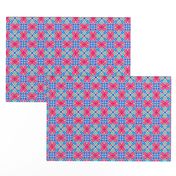 Patriotic Double Diamond Quilt-like