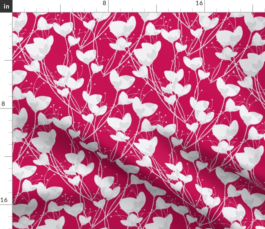 Primrose Red Background