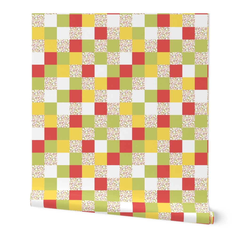 Cheater Quilt Sprinkle Bells