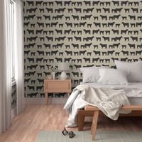 black angus fabric cattle and cow fabric cow design - sand