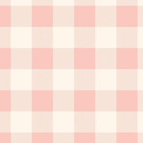 pink n cream plaid